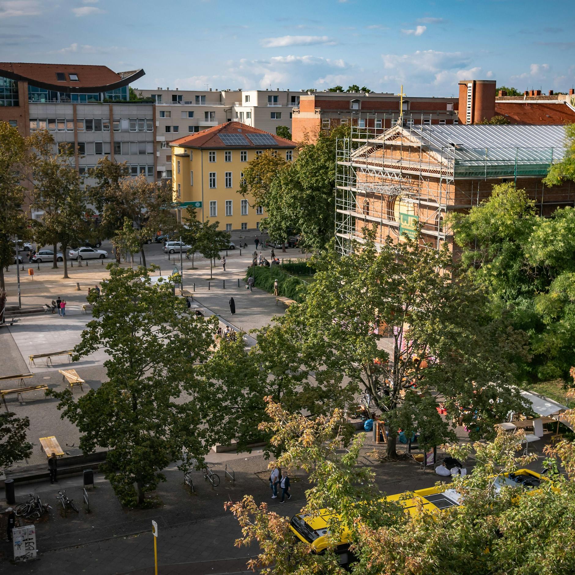 Image - Leopoldplatz im Wedding: Wo Kinder neben Junkies spielen