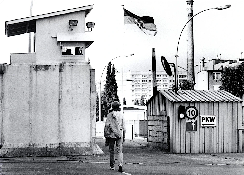 Heinrich-Heine-Straße im Jahr 1986