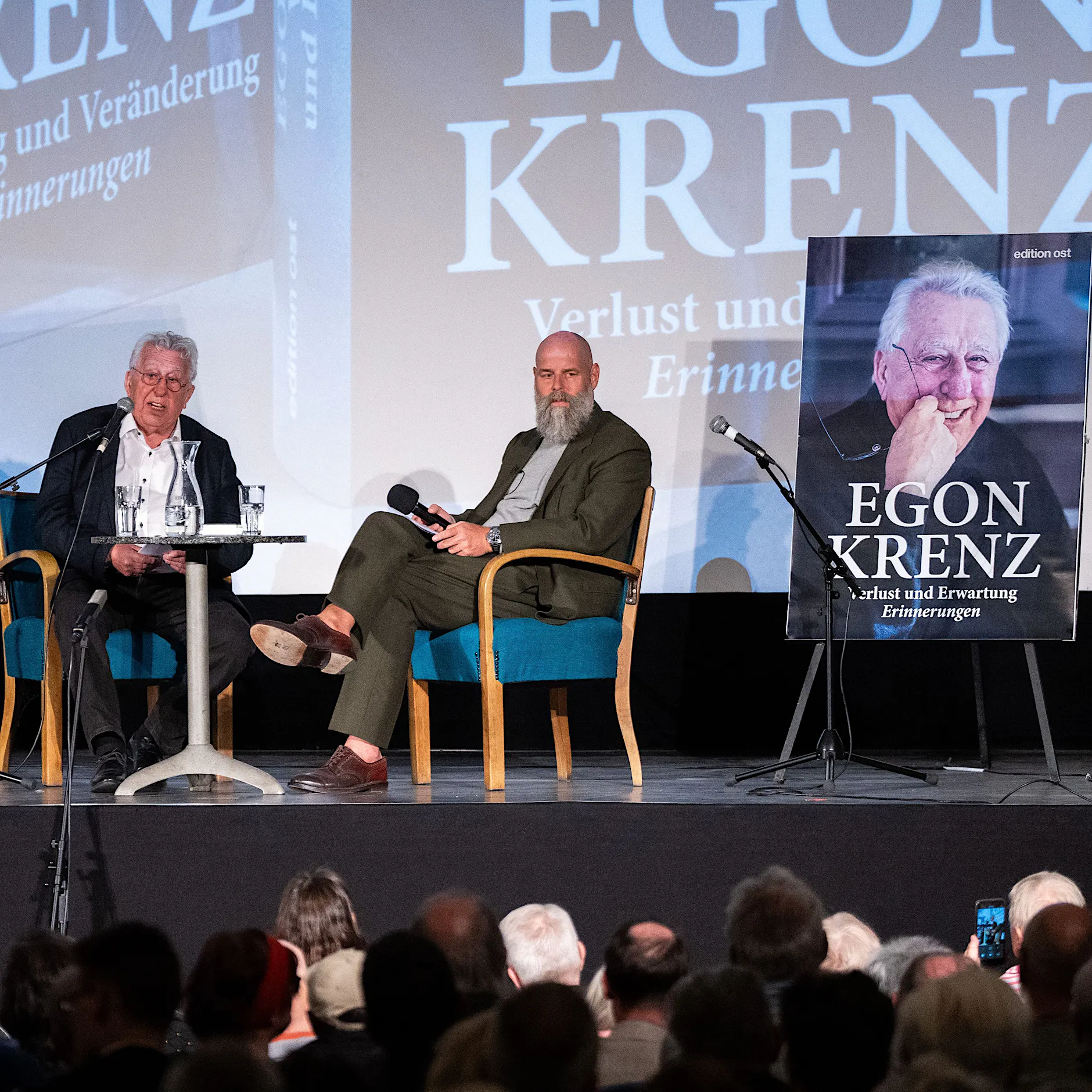 Holger Friedrich im Gespräch mit Egon Krenz: Wie konnte die Wende friedlich gelingen?