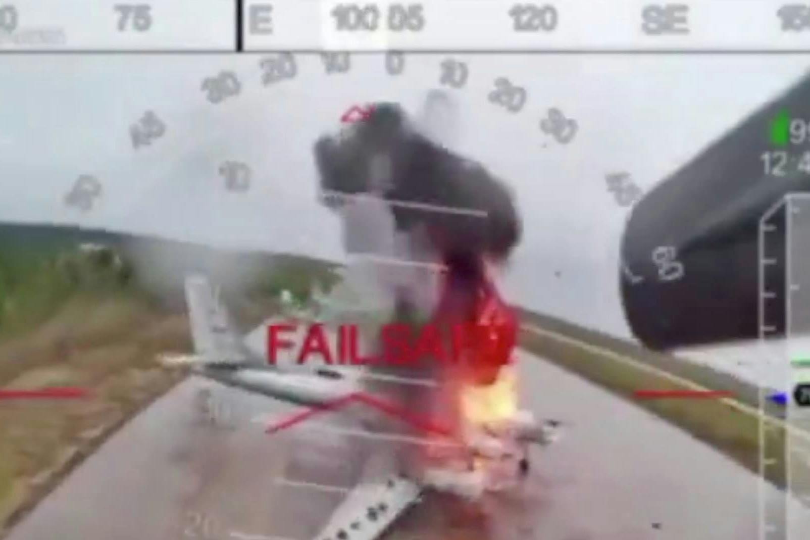 Ukrainischer Drohnenangriff auf einen russischen Luftwaffenstützpunkt in Irkutsk am letzten Sonntag.