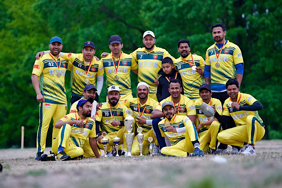Spieler des Bangladesh Cricket Club Berlin