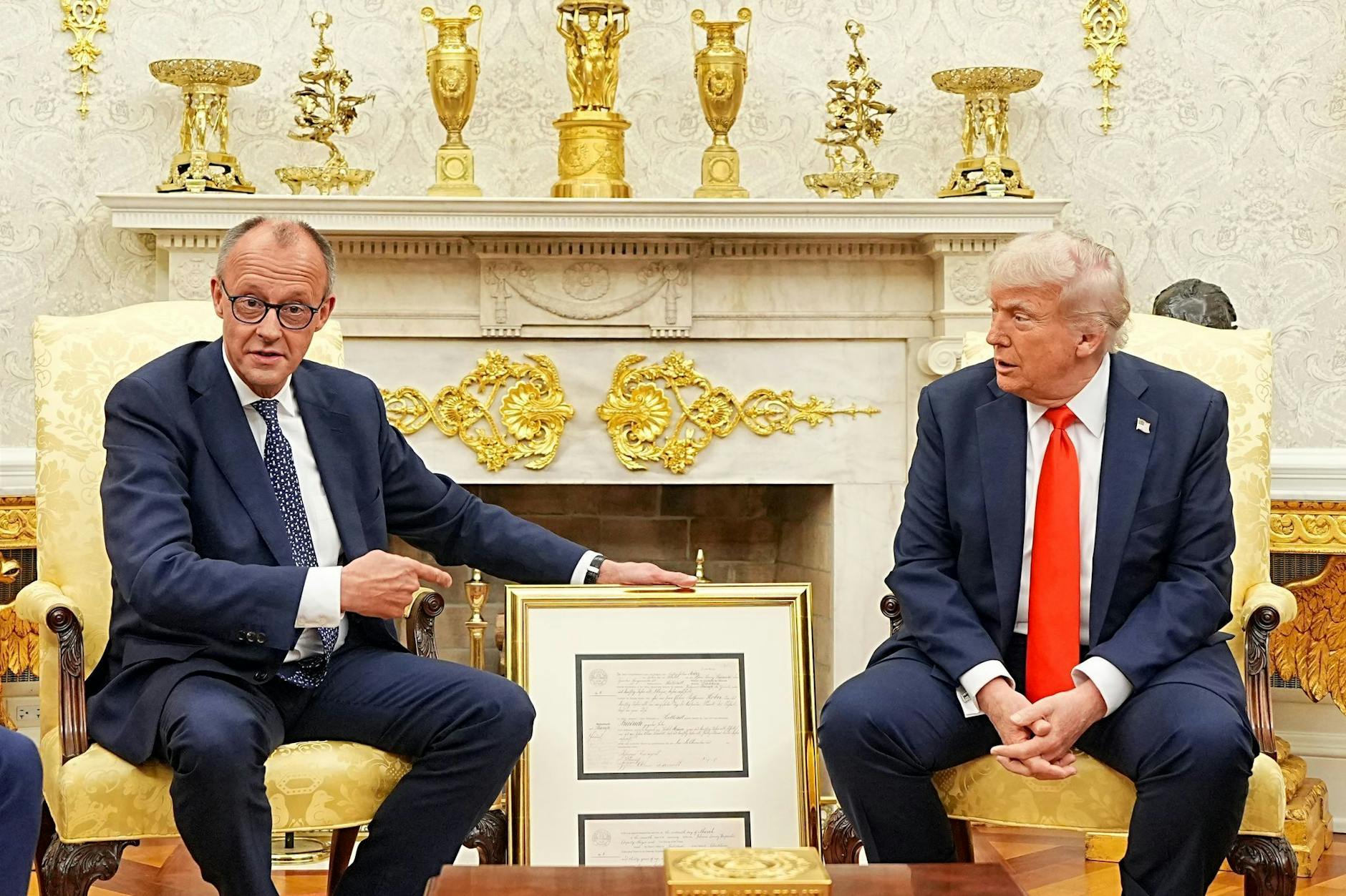 Friedrich Merz sagte am Dienstag Richtung USA: „Wenn ihr mit Europa nichts anfangen könnt, dann macht wenigstens Deutschland zu eurem Partner.“