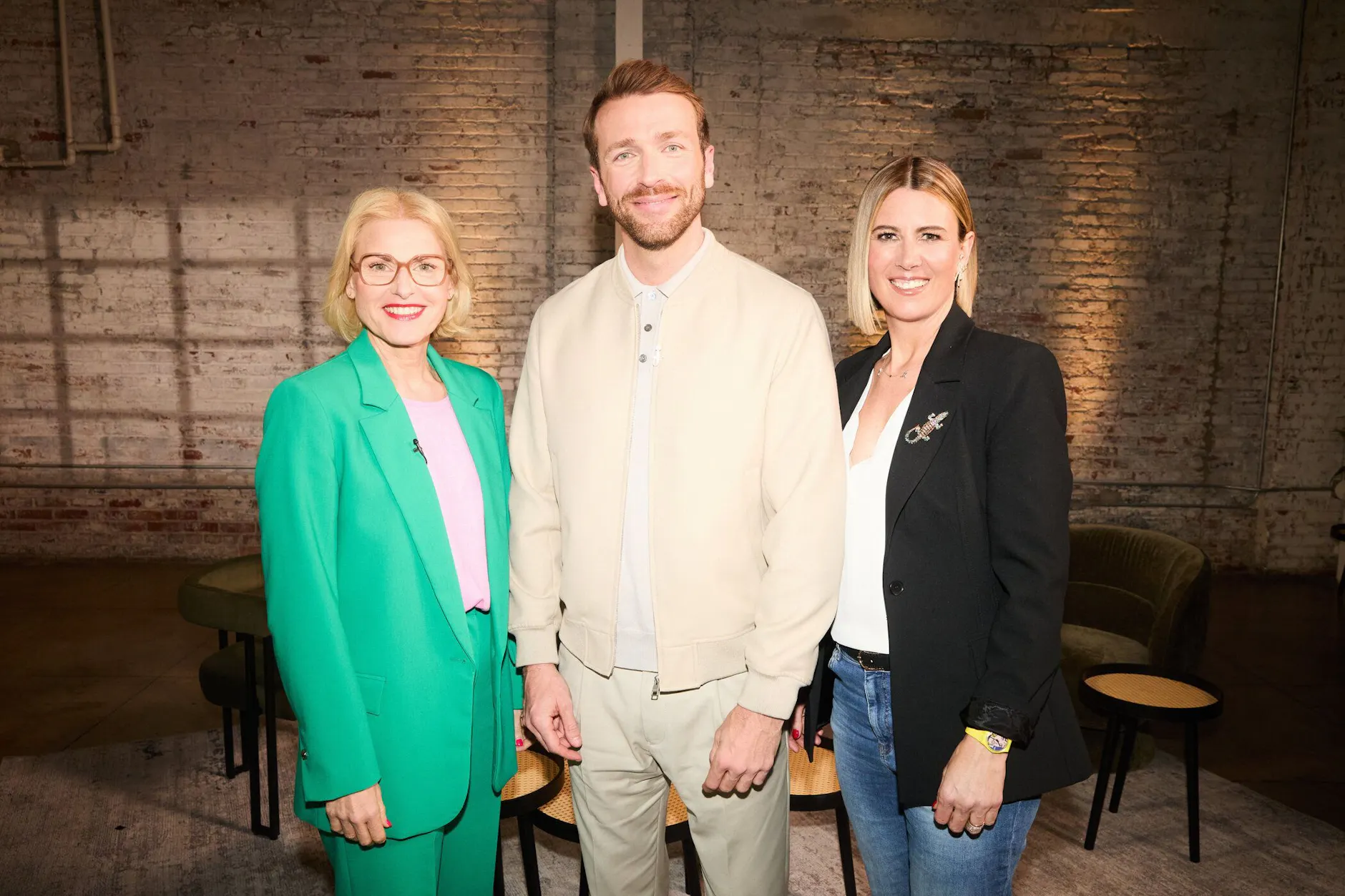 Die Journalisten Tanja May von der Bild-Zeitung, Christian Düren und Stephanie Göttmann-Fuchs von Bunte stellten den GNTM-Kandidaten besonders unangenehme Fragen.