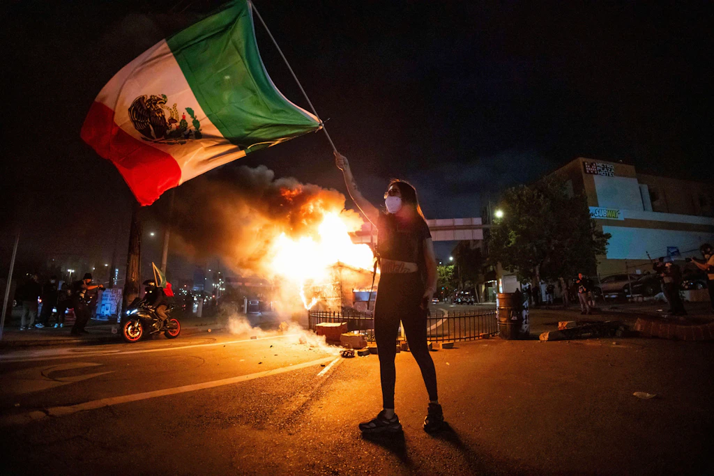 Illegale Einwanderer randalieren in Los Angeles: Donald Trump bedankt sich