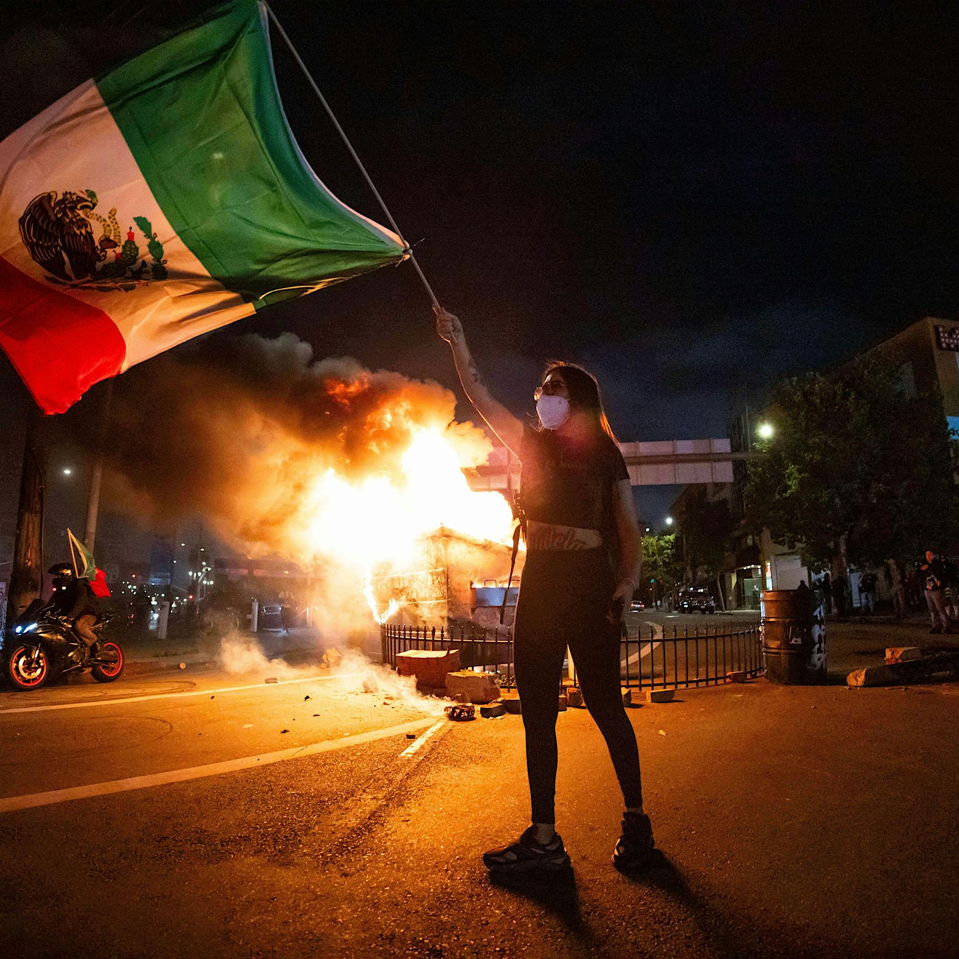 Illegale Einwanderer randalieren in Los Angeles: Donald Trump bedankt sich