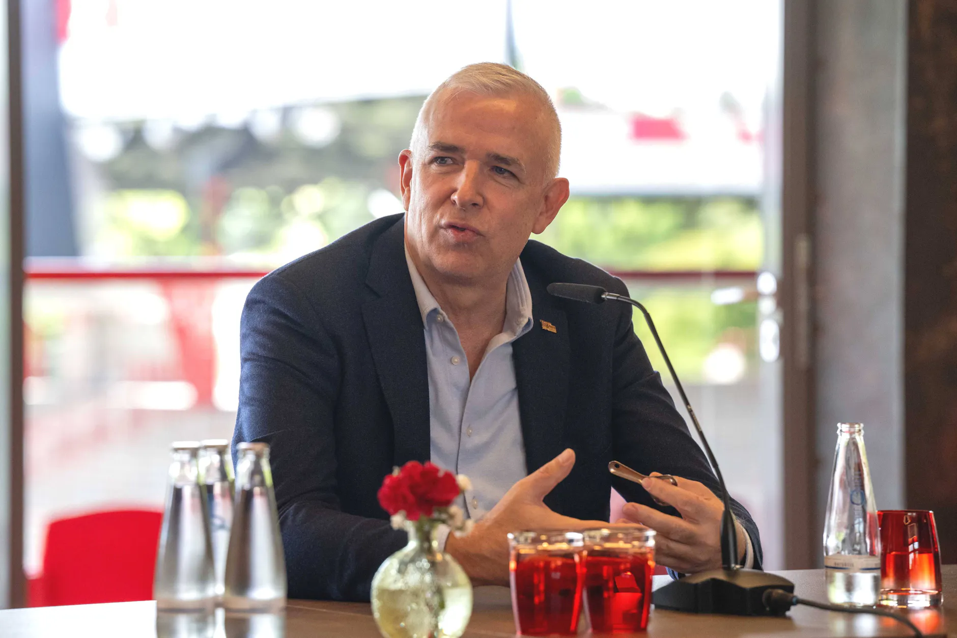 Dirk Zingler, Präsident des 1. FC Union, unterstützt als erster Bundesliga-Boss eine Regionalliga-Reform.