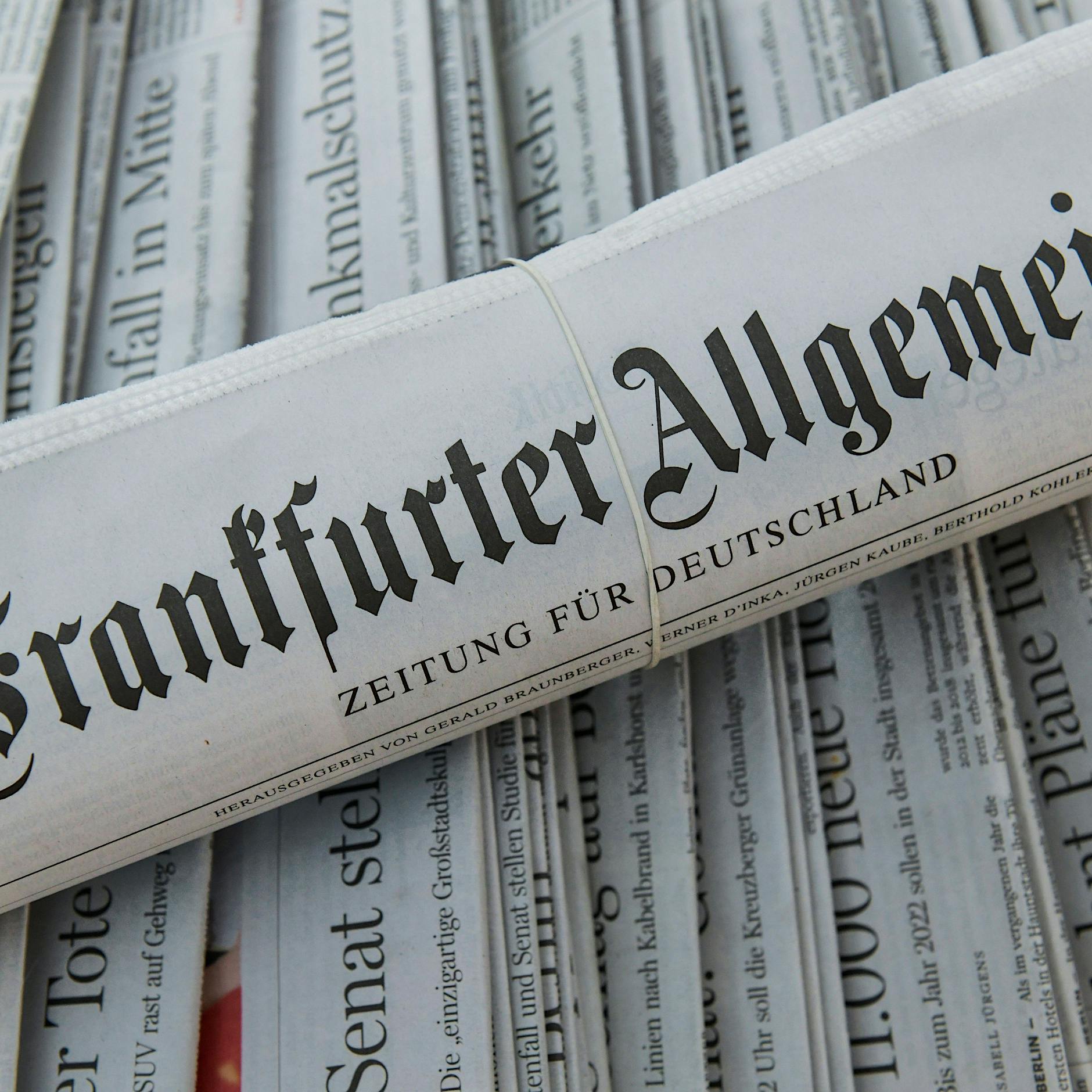 Durchgeknallt? Der seltsame Fetisch der FAZ mit der Berliner Zeitung