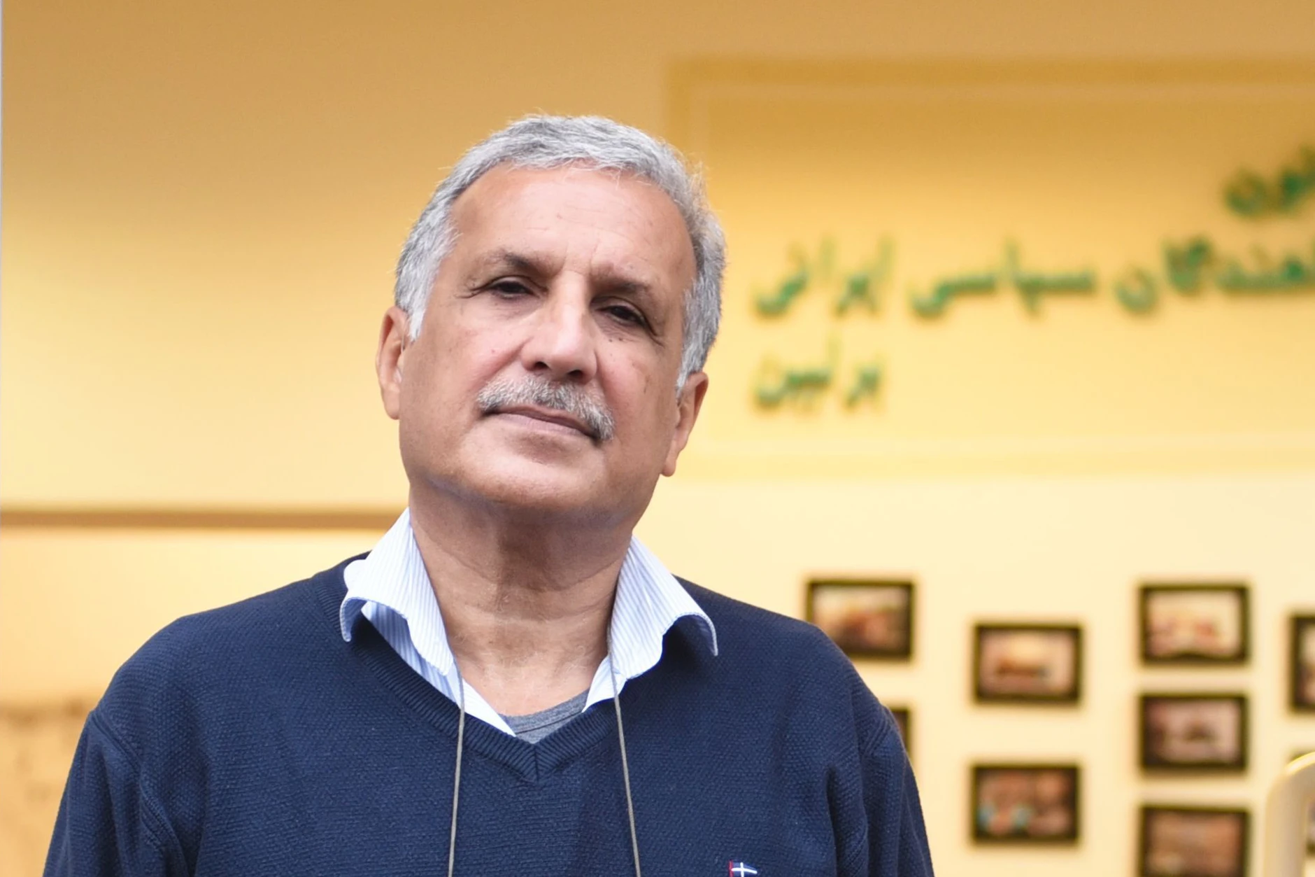 Treffen mit Hamid Nowzari&nbsp; vom Verein Iranischer Flüchtlinge in Neukölln