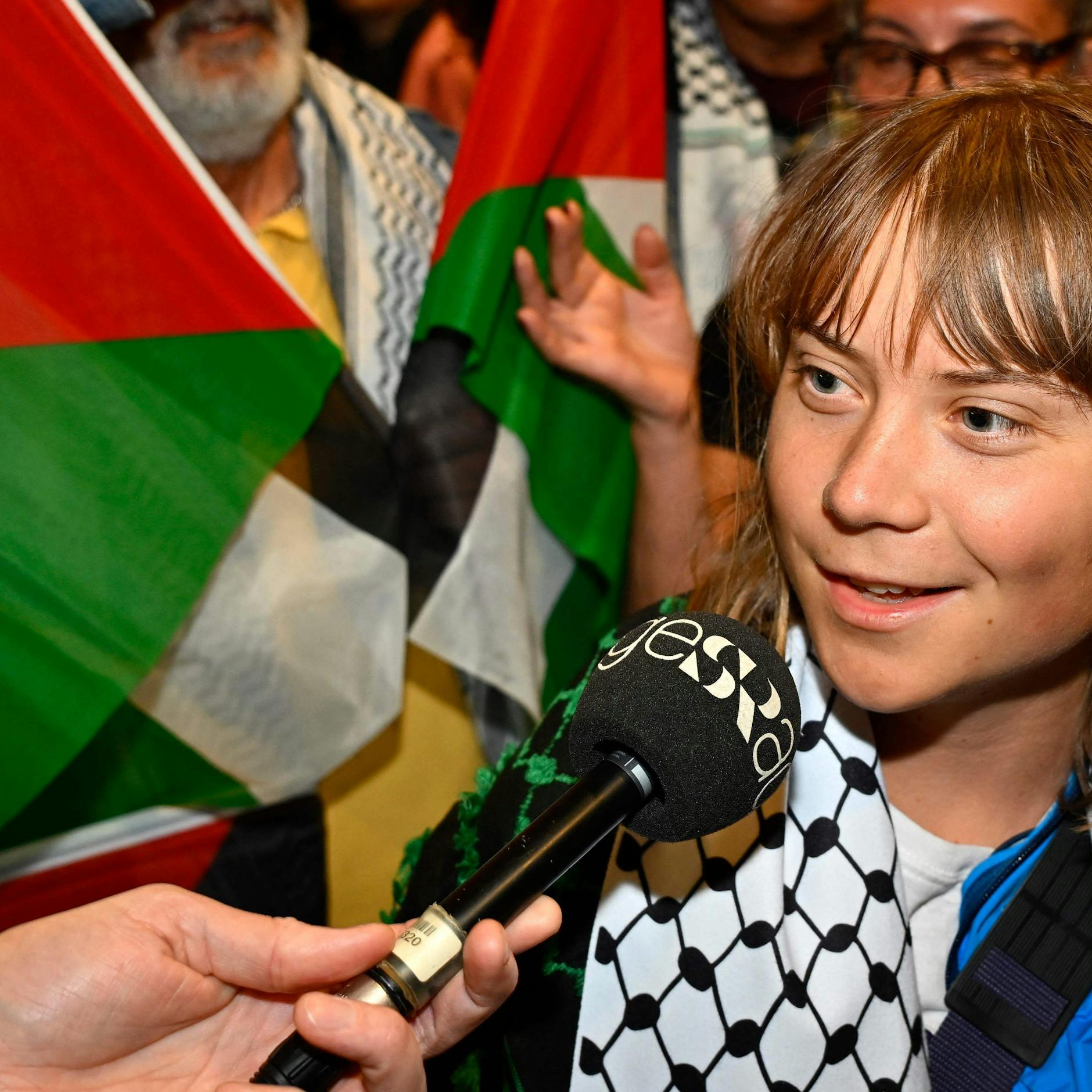 Image - Greta Thunberg: Israelische Behörden sollen die Aktivistin misshandelt haben