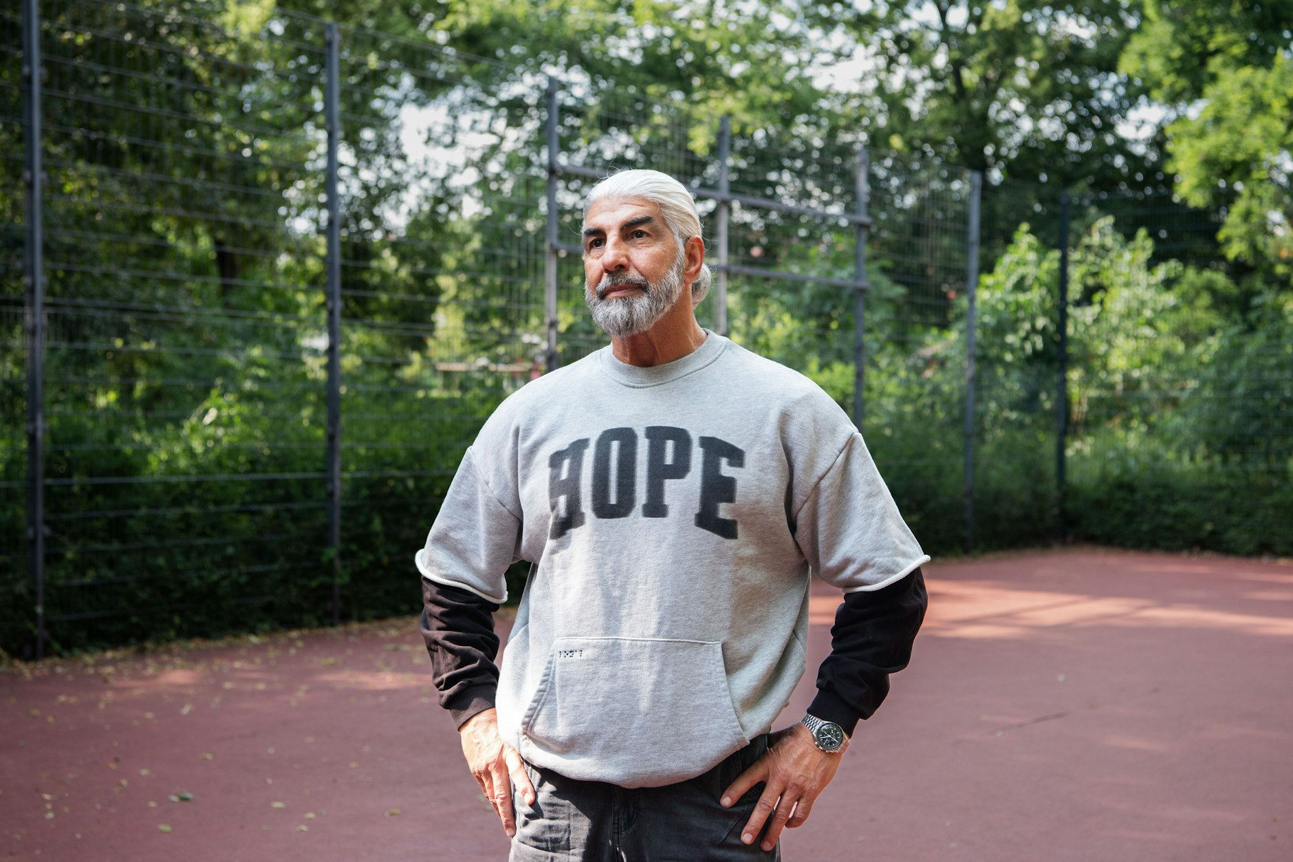 Hat selbst Erfahrungen in der Jugend mit Gewaltdelikten gemacht: Ahmad Mohammed