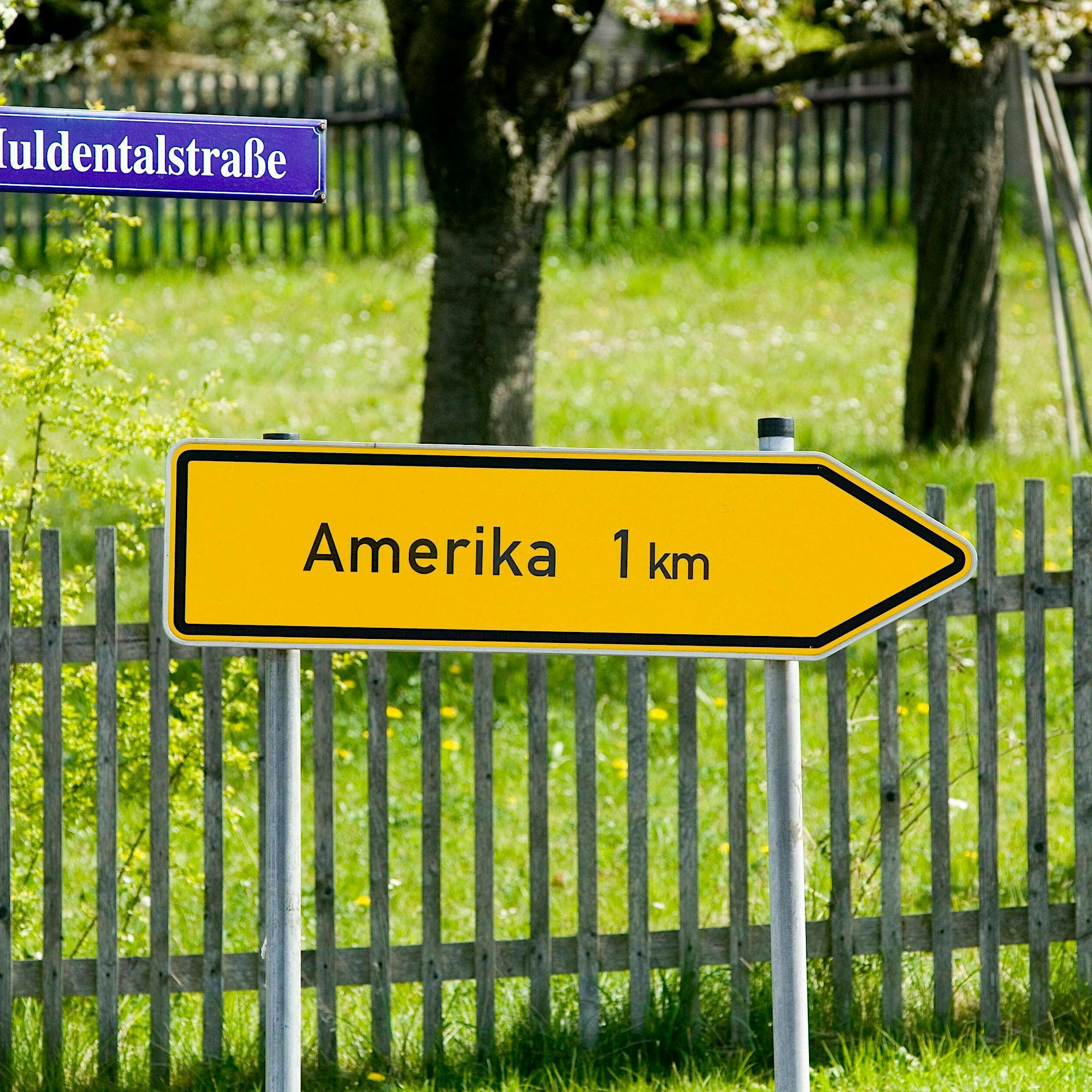 Schon wieder Amerika: Wer klaut all die Ortsschilder in Deutschland?