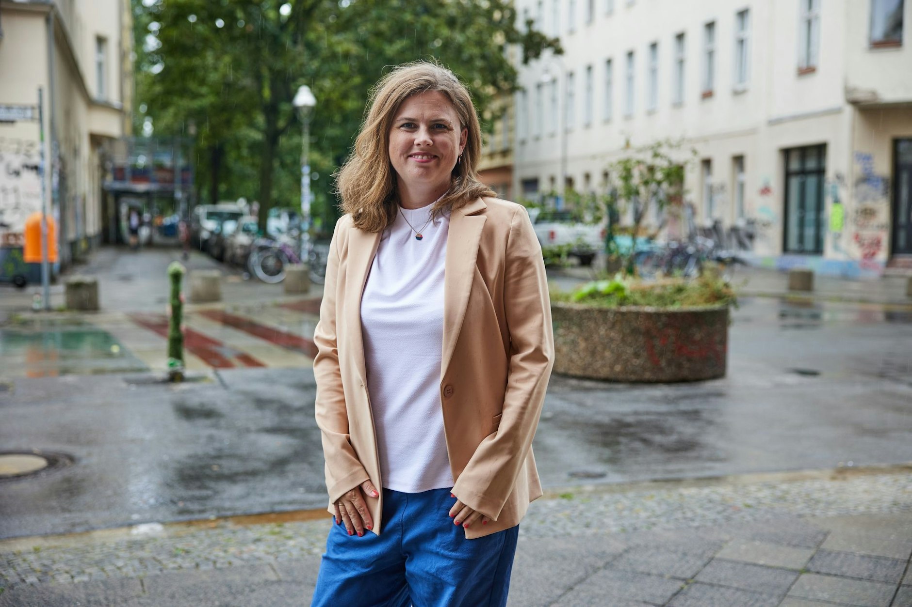Clara Herrmann ist Bezirksbürgermeisterin von Friedrichshain-Kreuzberg.