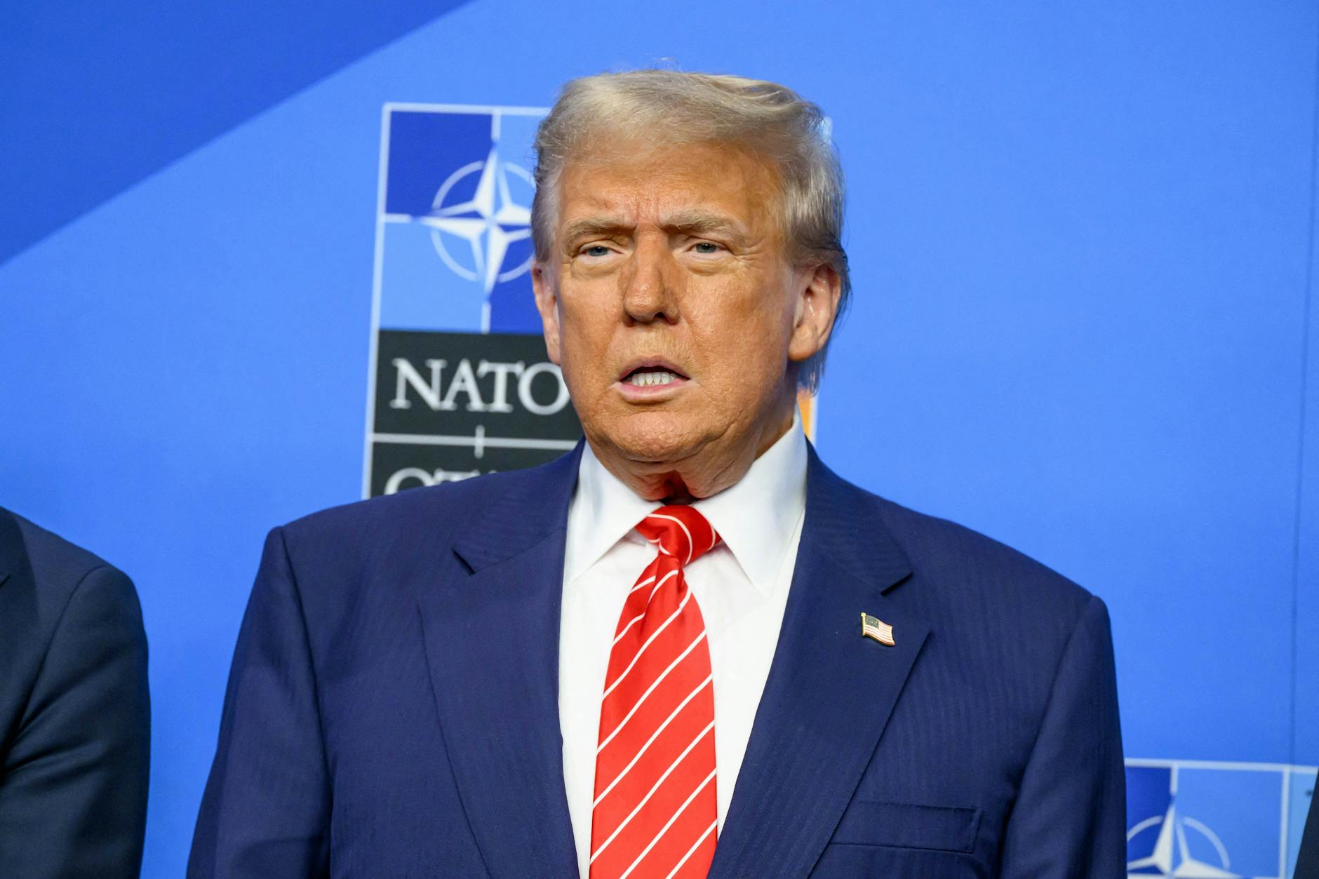 US-Präsident Donald Trump auf dem jüngsten Nato-Gipfel