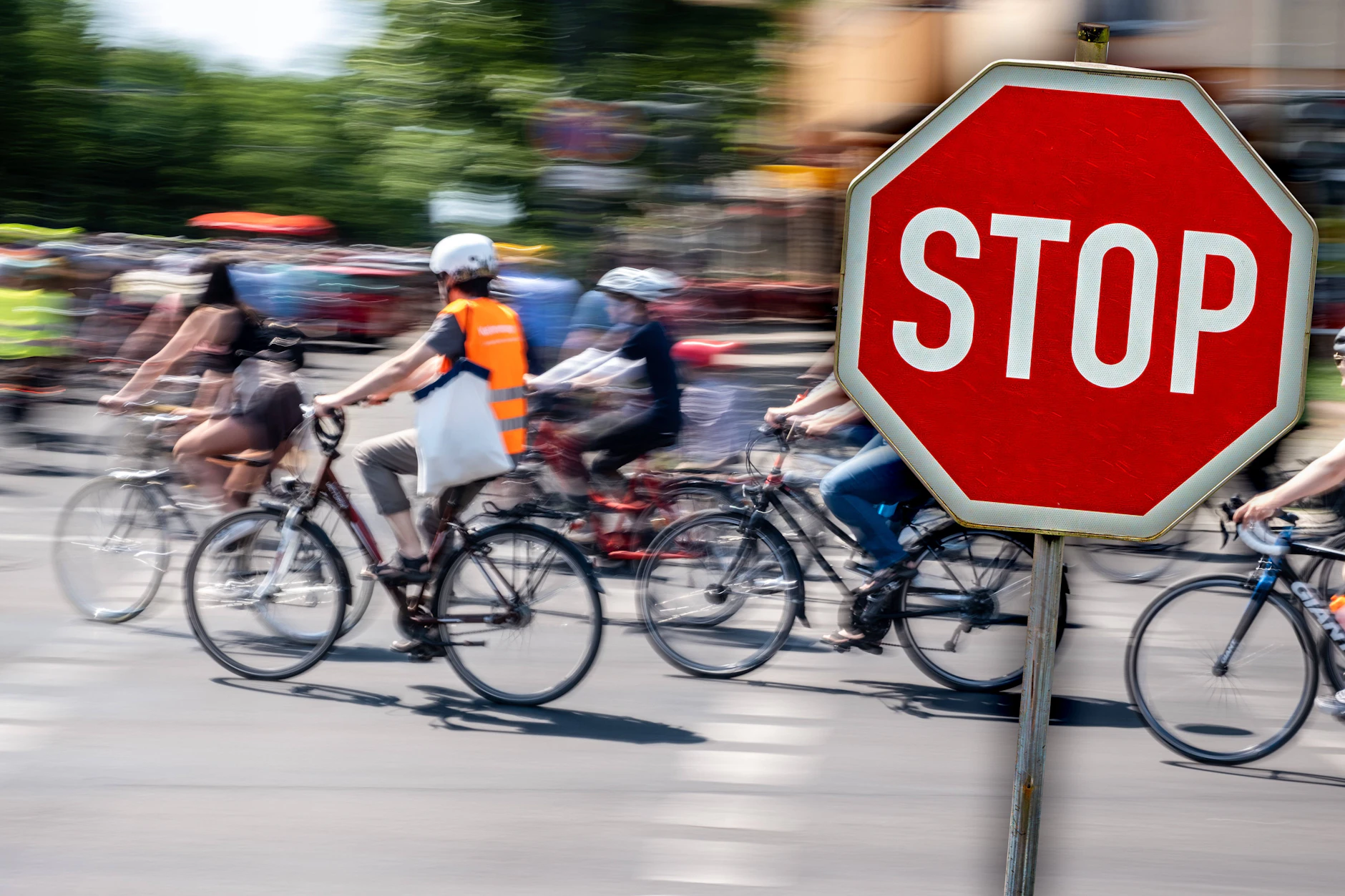 Am Wochenende legen Fahrradfahrer die Stadt lahm. Gleich mehrere Demos sorgen dafür, dass mit dem Auto teilweise kein Durchkommen mehr ist.