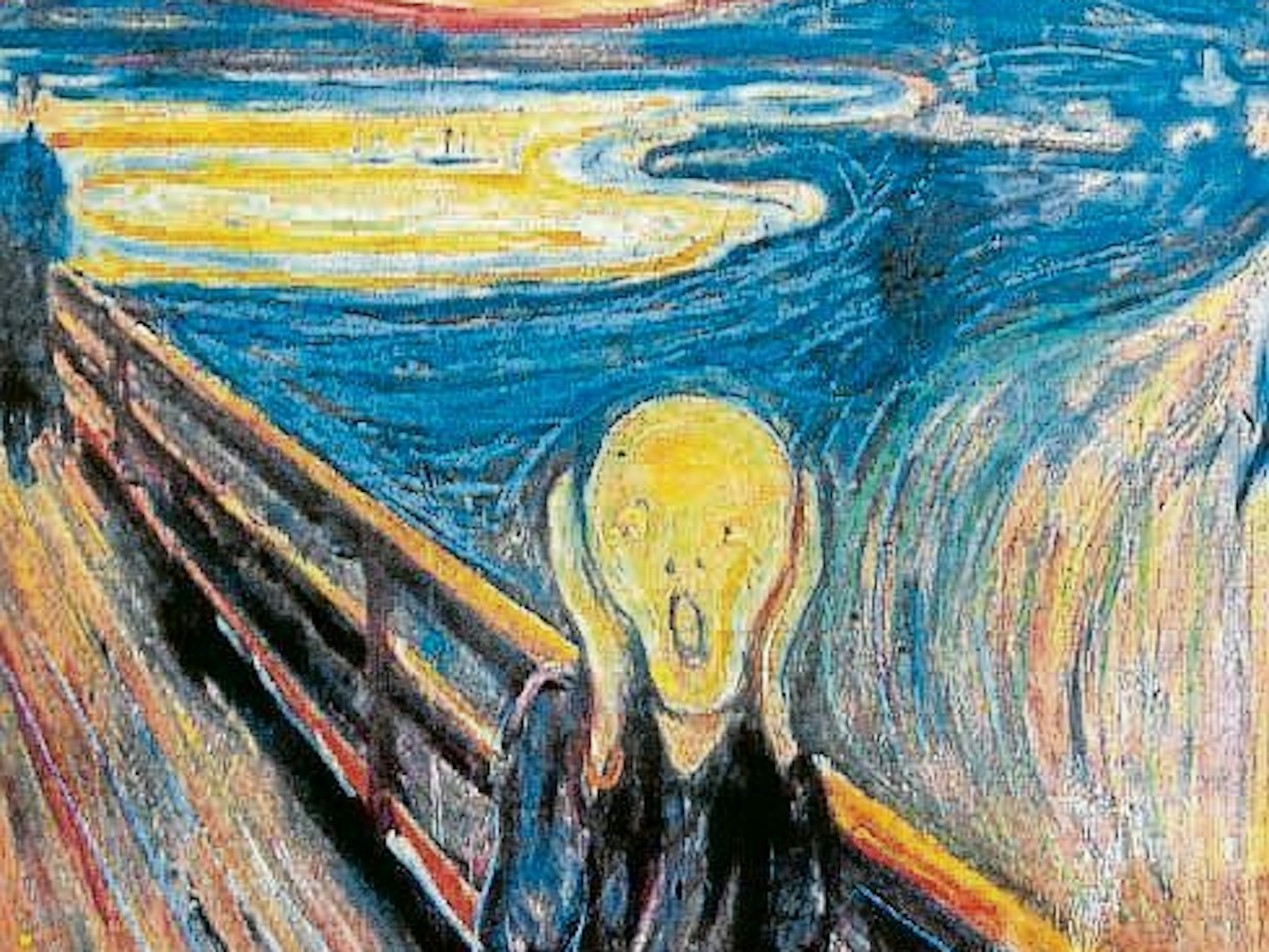 In Chemnitz bald als Lithografie zu sehen: „Der Schrei“ (1893) von Edward Munch