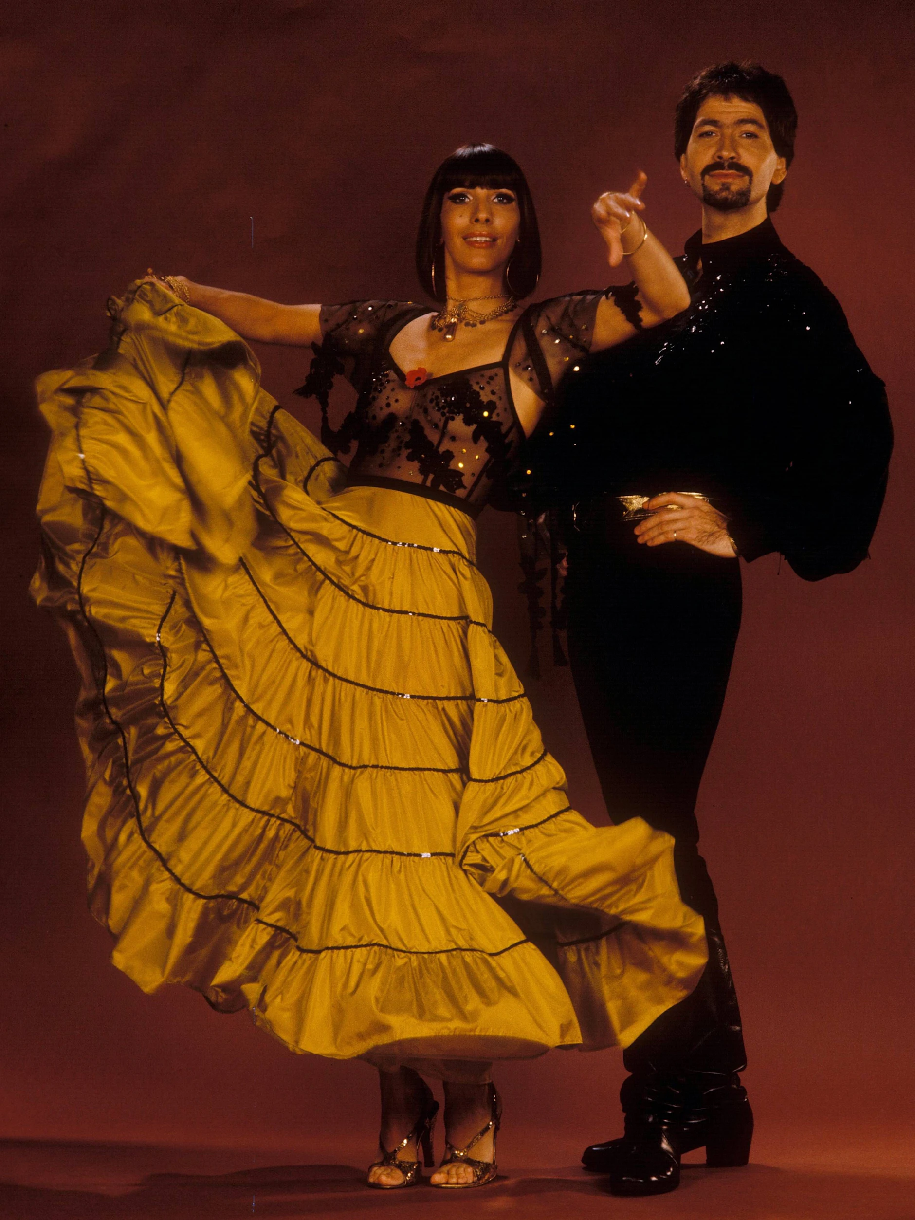Sandra Mo und Jan Gregor brachten in den 70er Jahren exotisches Flair auf die Bühne.