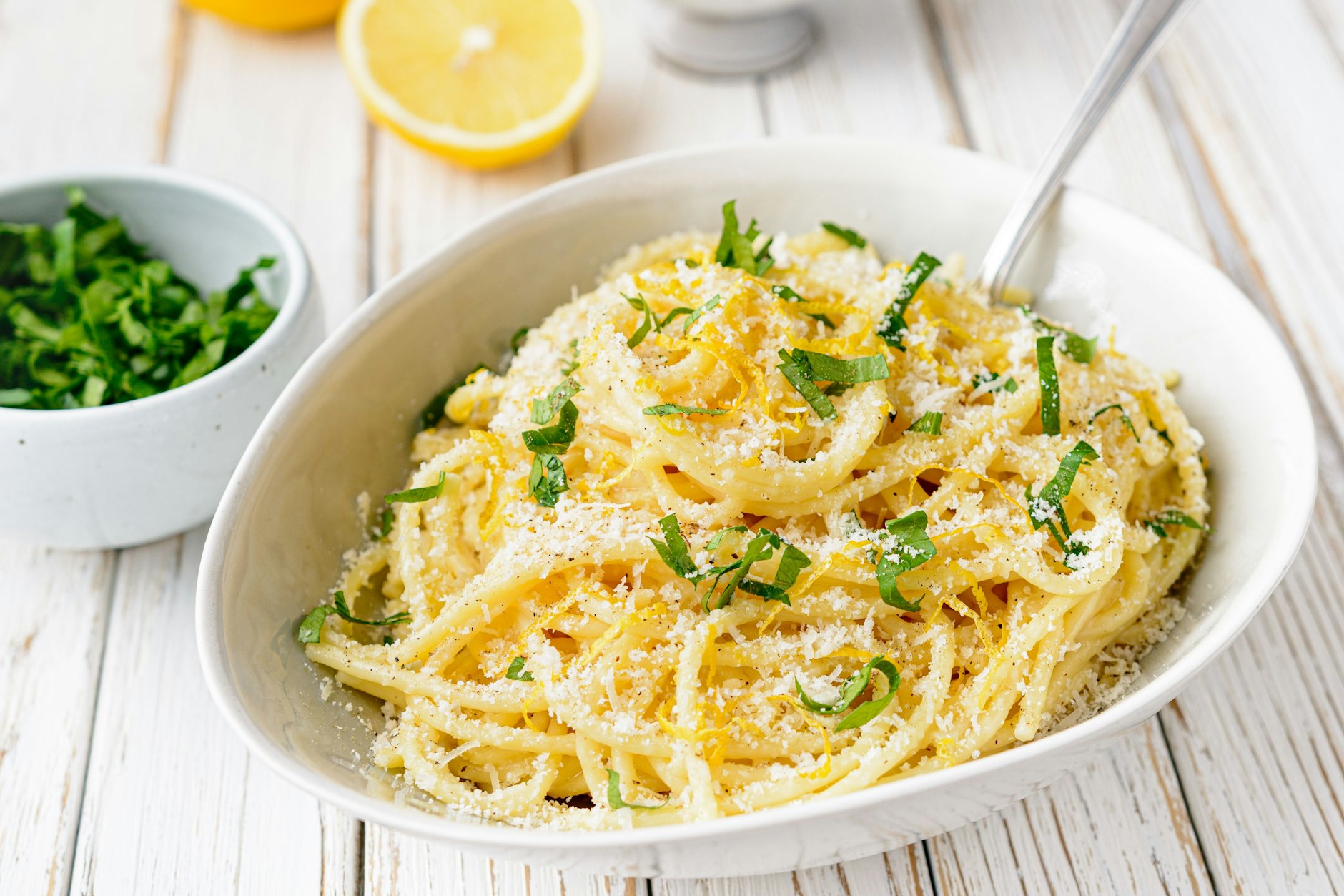 Spaghetti al Limone, immer besser als bei Mama Miracoli
