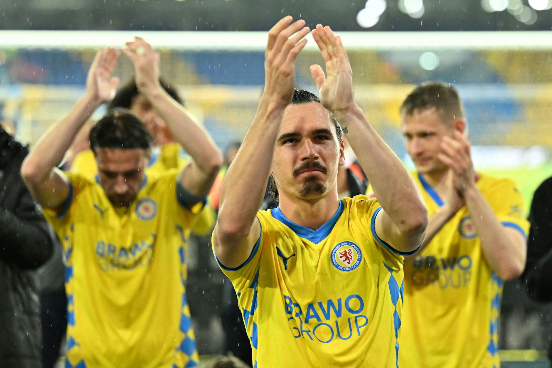 Der 1. FC Union Berlin geht leer aus: Rayan Philippe (Vordergrund) hat sich von Eintracht Braunschweig verabschiedet und schließt sich dem Hamburger SV an.