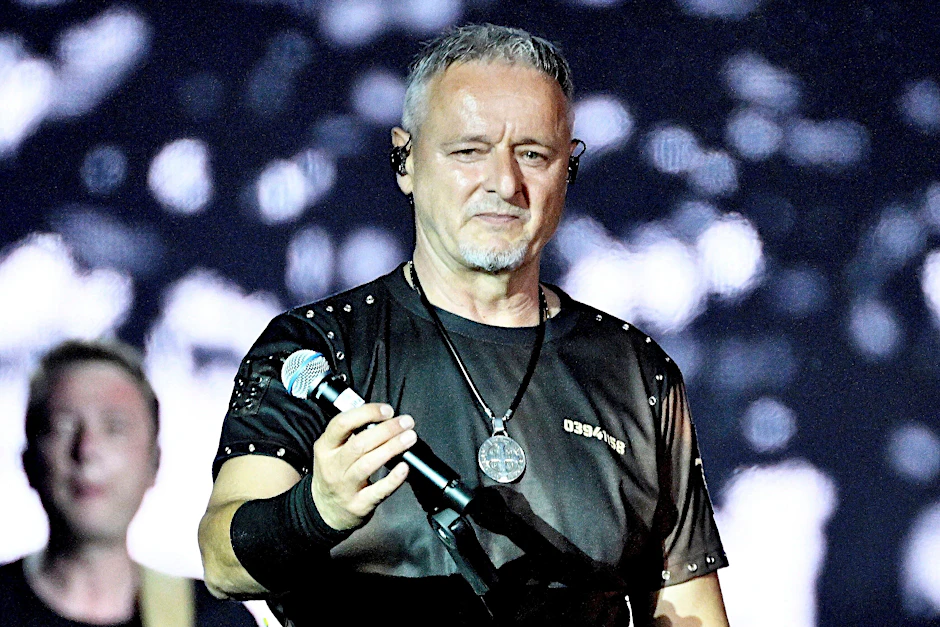 Der nationalistische Sänger Marko Perković in Zagreb
