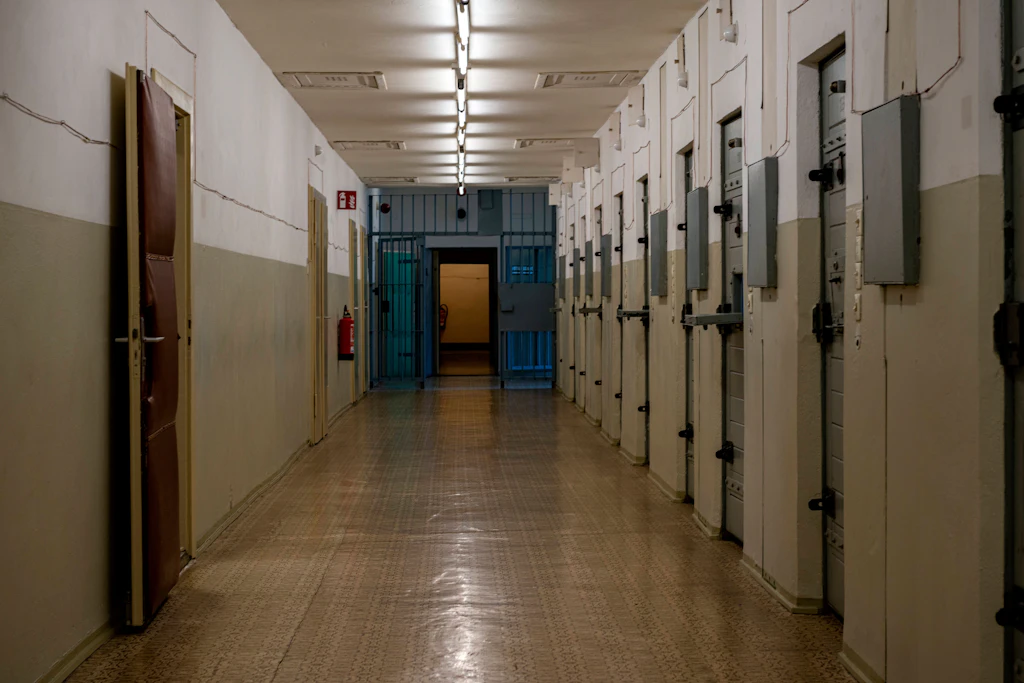 Ein Gang in der Gedenkstätte Berlin-Hohenschönhausen