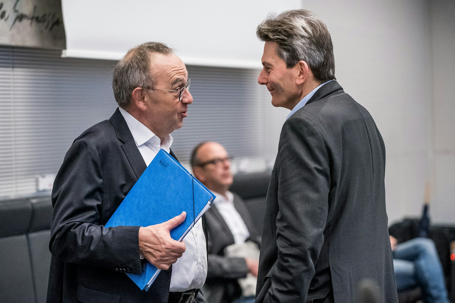 Walter-Borjans und Mützenich sind beide Unterzeichner des Manifests.