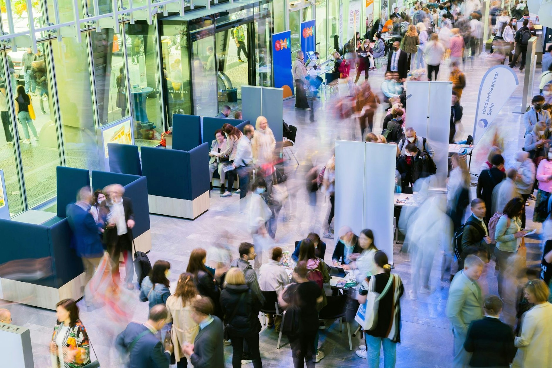 Jobmesse für ukrainische Geflüchtete