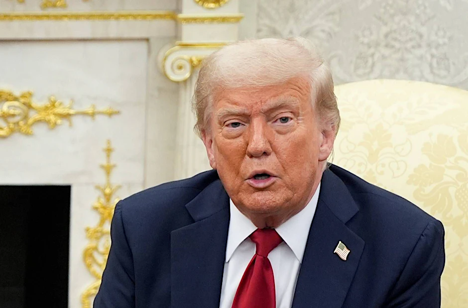 Präsident Donald Trump am Montag, den 14. Juli 2025, im Weißen Haus