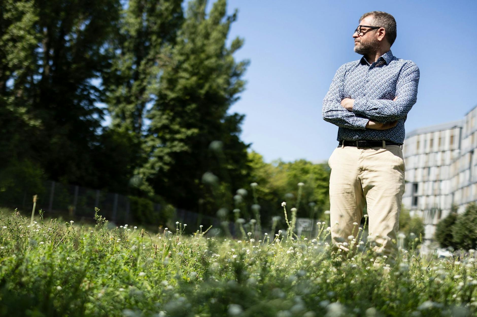 Werner Graf, Spitzenkandidat der Grünen für die Abgeordnetenhauswahl im kommenden Jahr