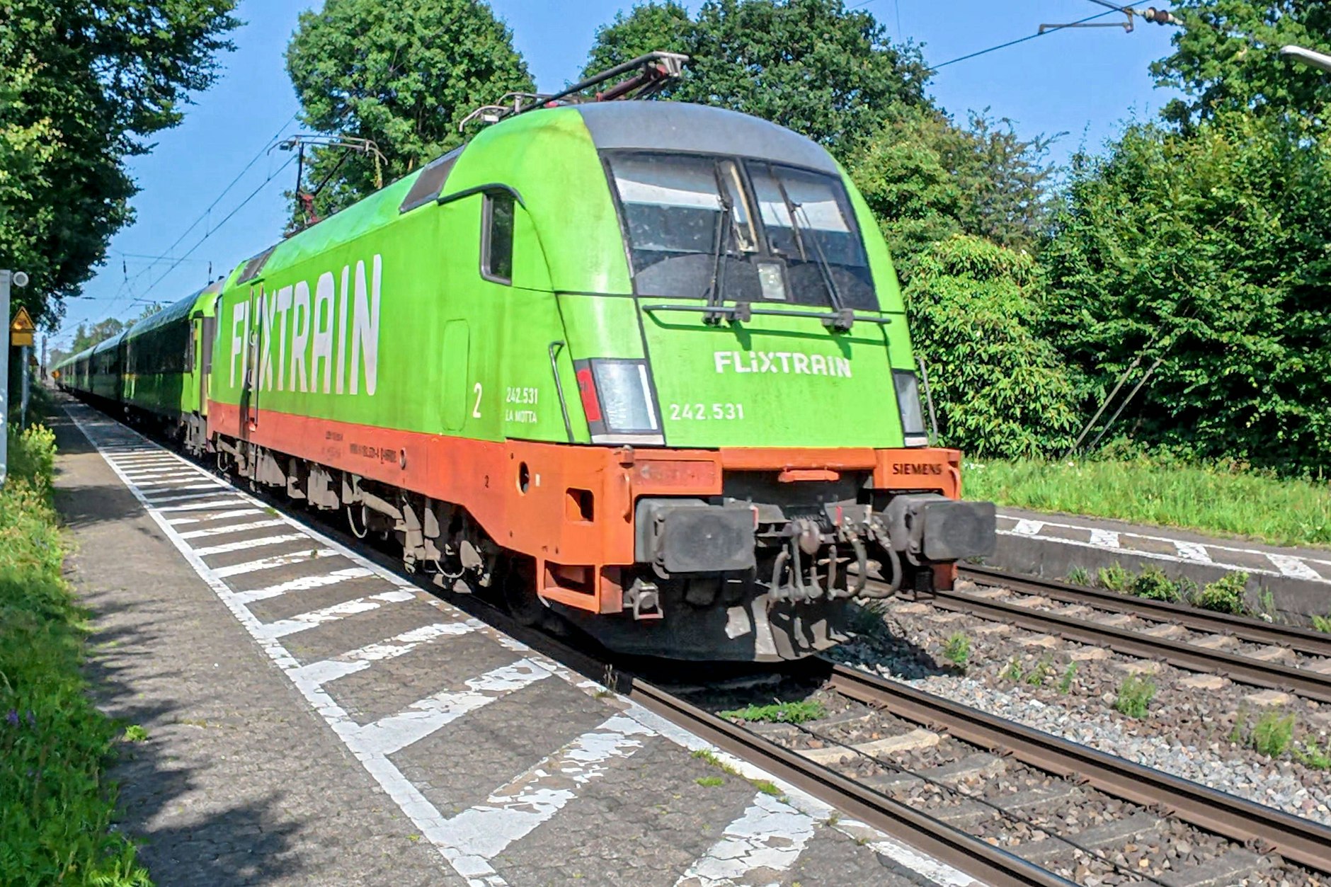 Auch der Flixtrain enttäuschte die Hoffung auf eine Bahnreise ohne besondere Vorkommnisse.