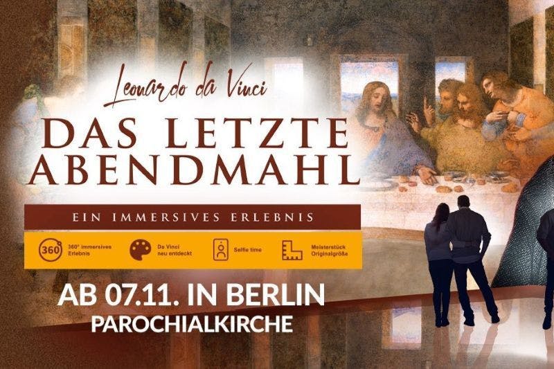 Ein Bild, das die Welt bewegt hat. Eine Ausstellung, die berührt. Erleben Sie Leonardo da Vincis Meisterwerk – und entschlüsseln Sie seine Geheimnisse.