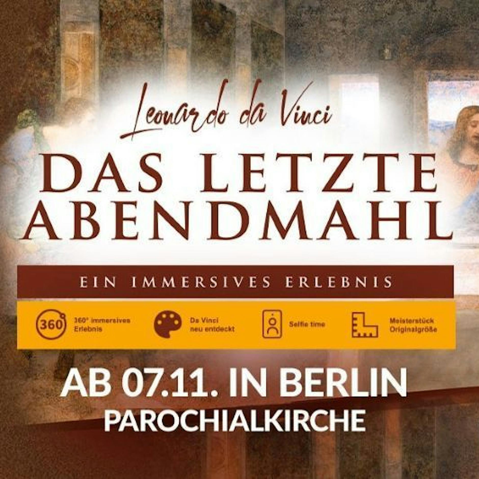 Da Vinci Ausstellung Berlin 2025 | Tickets!