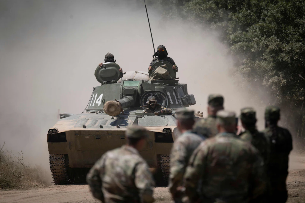 Eine neue Aufrüstungsspirale schafft kein stabiles Gleichgewicht, so der Autor. Im Bild: Gemeinsame Militärübung verschiedener Nato-Staaten