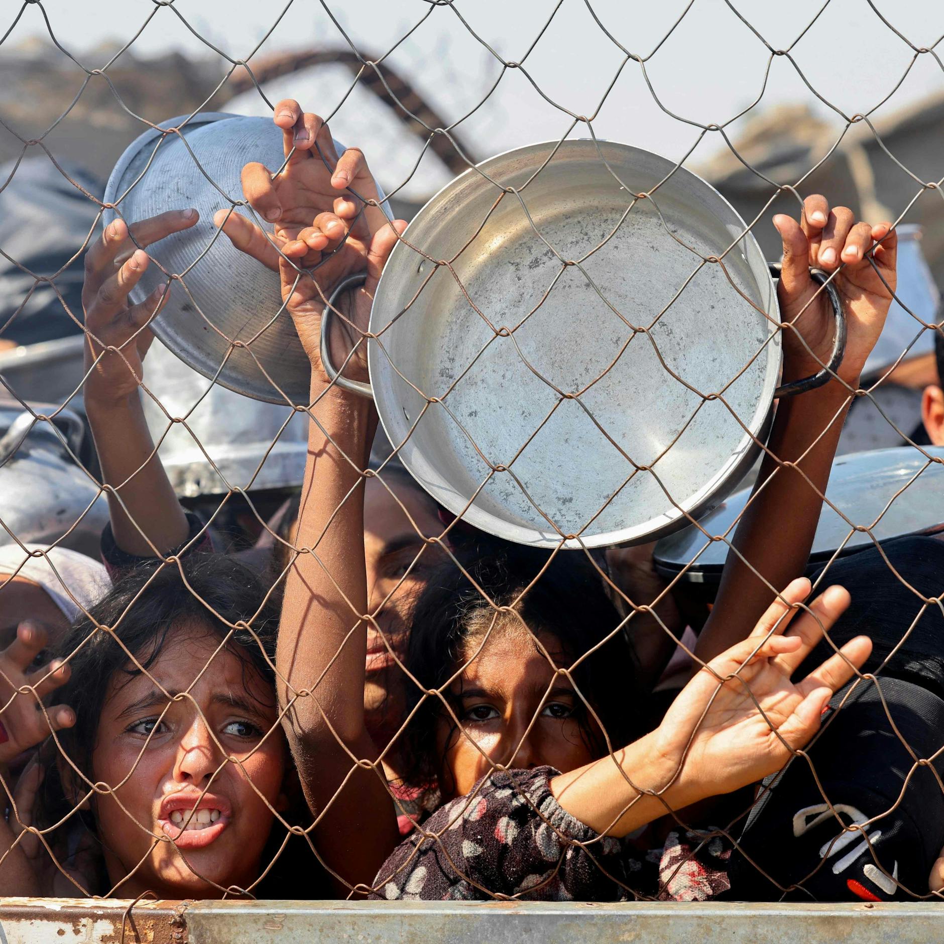 Image - Palästinenser kämpfen um ihre Existenz: Hunger in Gaza dramatisch