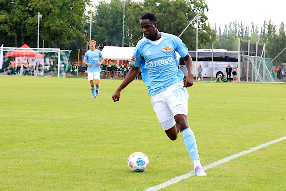 Ilyas Ansah steht beim 1. FC Union Berlin vor seiner Debüt-Saison in der Fußball-Bundesliga.