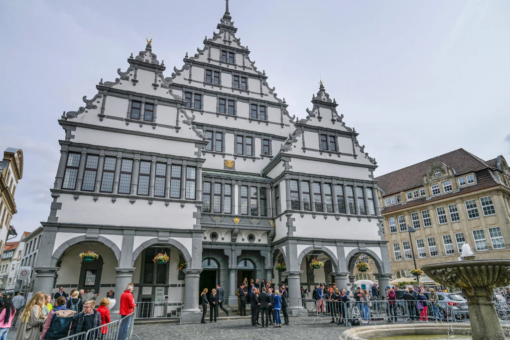 Das Rathaus von Paderborn