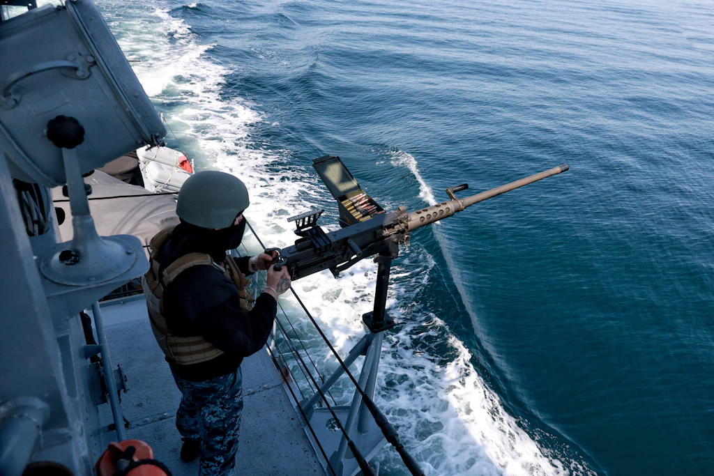 Patrouille der ukrainischen Marine vor der Küste Odessas