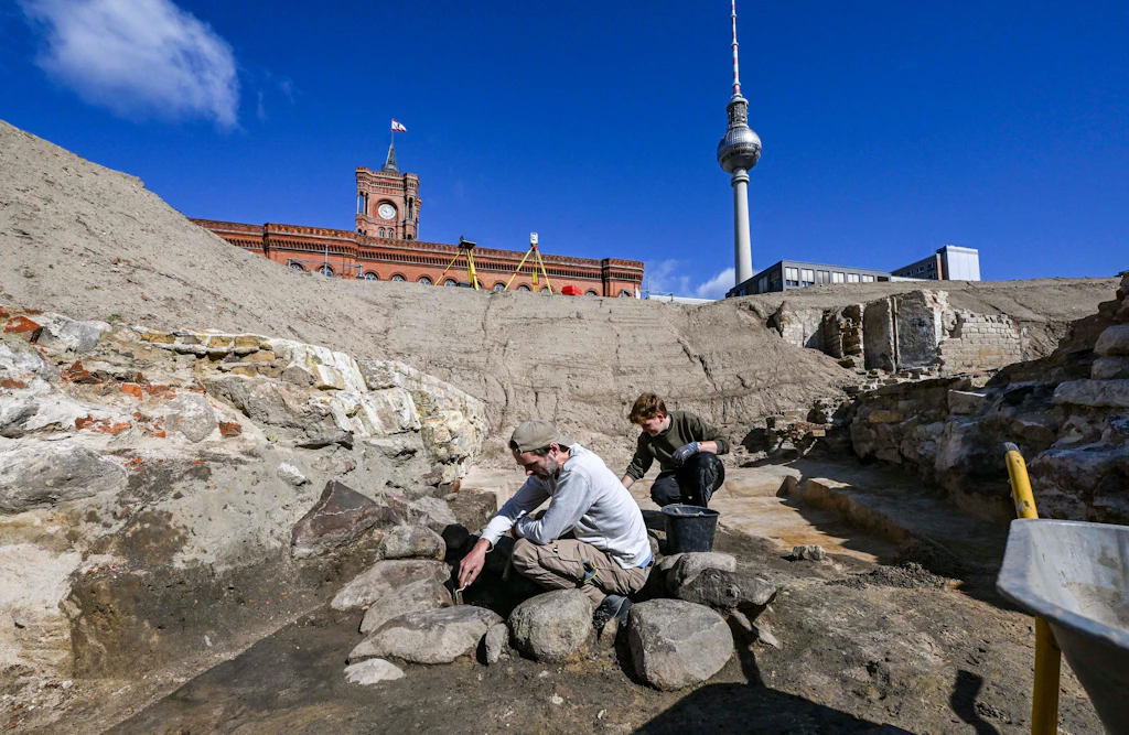 Baustelle am Molkenmarkt: Welche Schätze in der Berliner Erde lagern