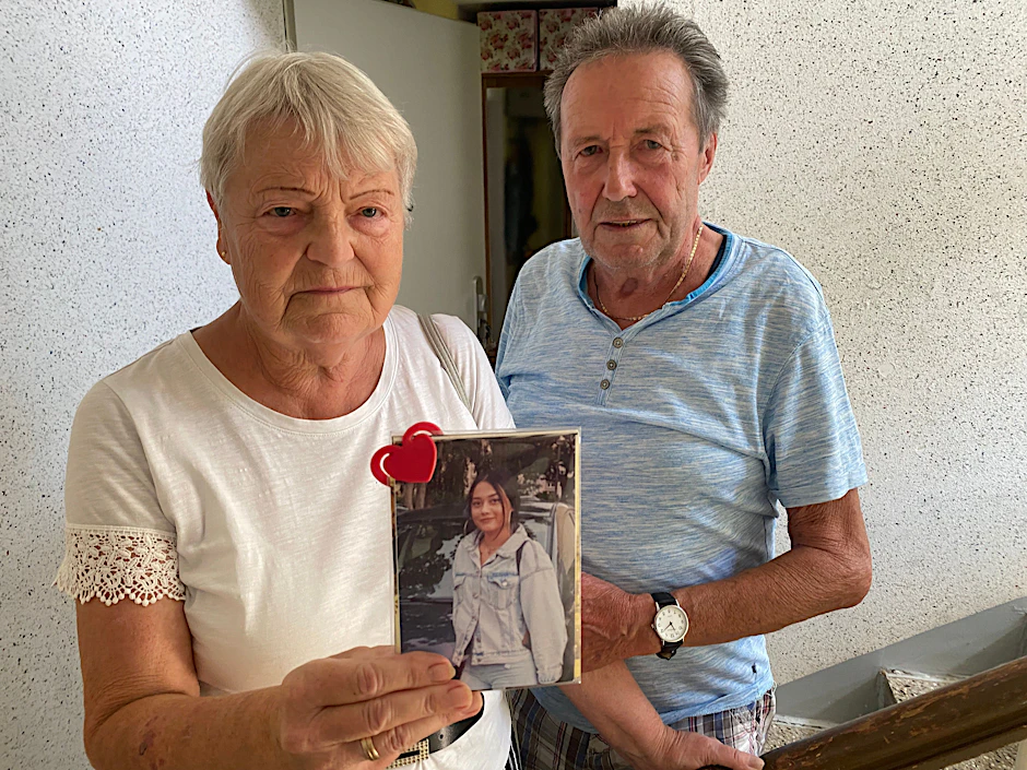 Die Nachbarin Ingrid Haberland und ihr Mann Kurt bekamen das Foto von Milina K. einst zum Geburtstag geschenkt.