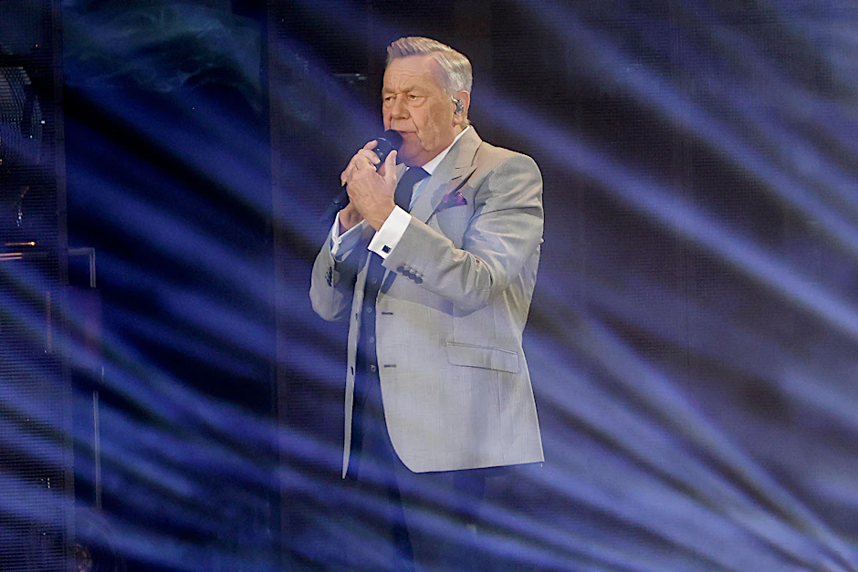 Roland Kaiser bei seinem Konzert in der Waldbühne