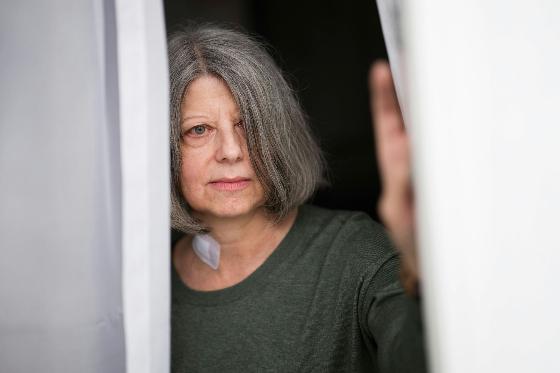 Erika Seebacher in ihrer Wohnung in Stuttgart