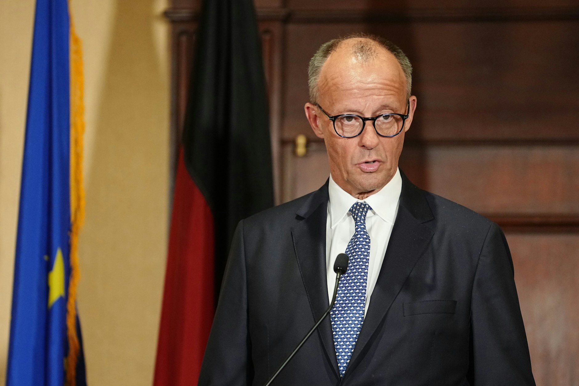 Bundeskanzler Friedrich Merz (CDU) warnt vor Antisemitismus.