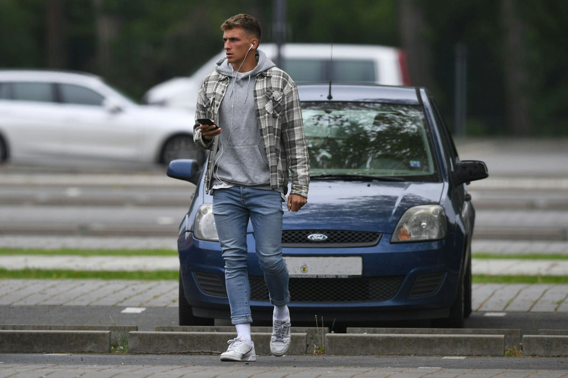Ex-Union-Spieler Grischa Prömel fuhr jahrelang in Köpenick in einem Ford Fiesta zum Training. Sehr zum Spaß seiner Mitspieler.