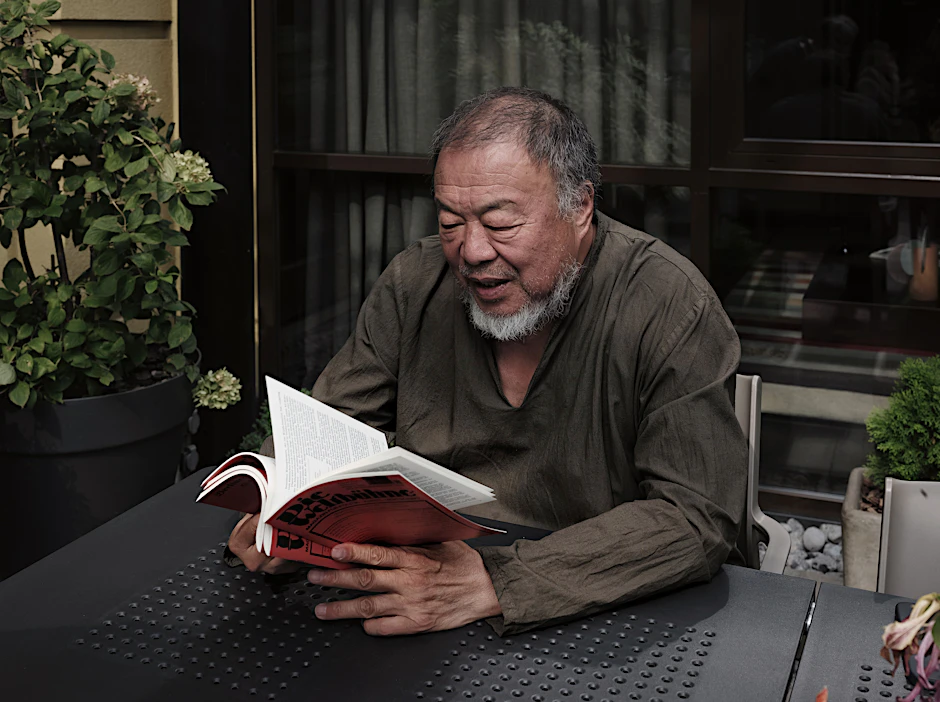 Der chinesische Künstler Ai Weiwei in Kiew