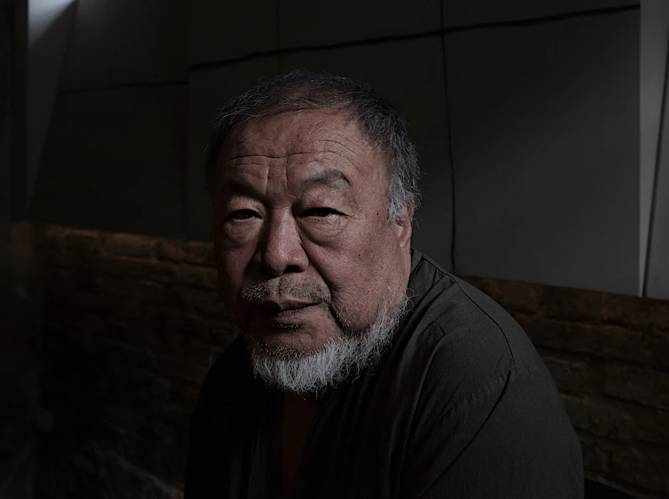 Der chinesische Künstler Ai Weiwei in Kiew: „Ich komme gerade von der Front.“
