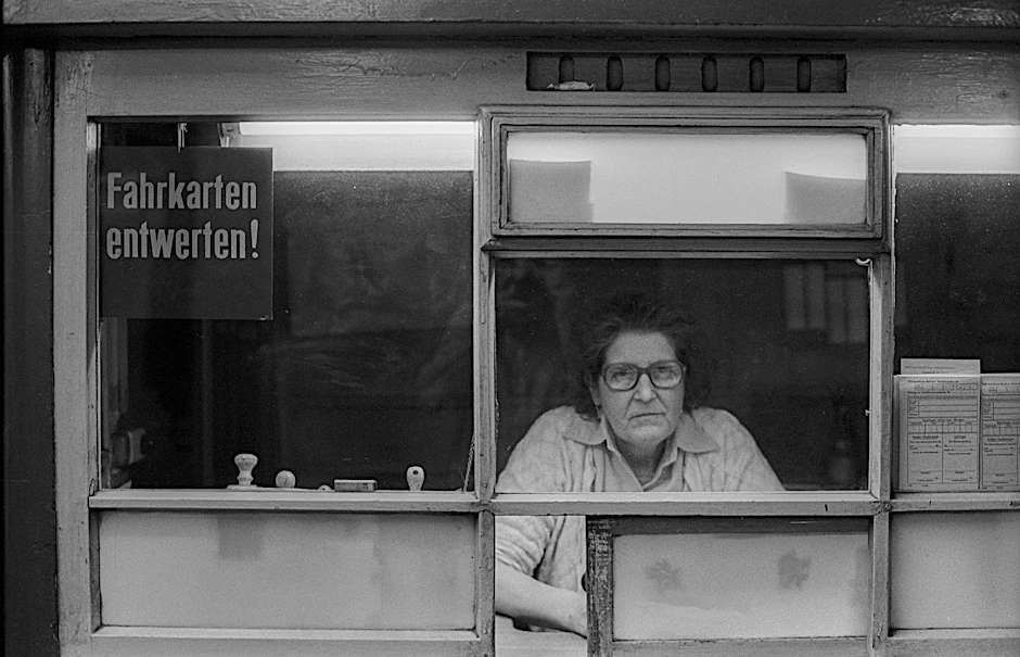 Fahrkartenschalter am U-Bahnhof Friedrichsfelde
