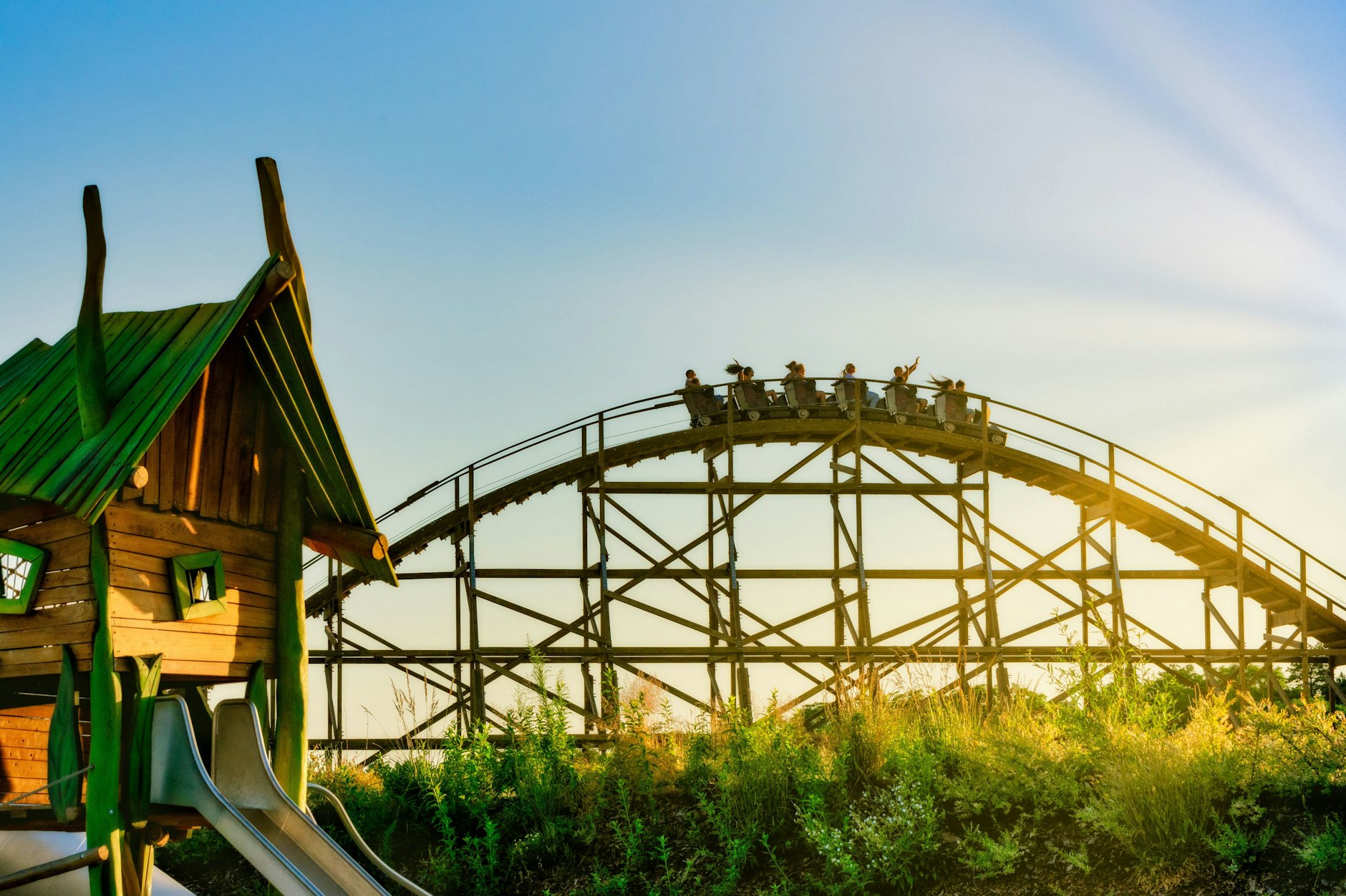 Majaland Kownaty überzeugt mit Achterbahnen