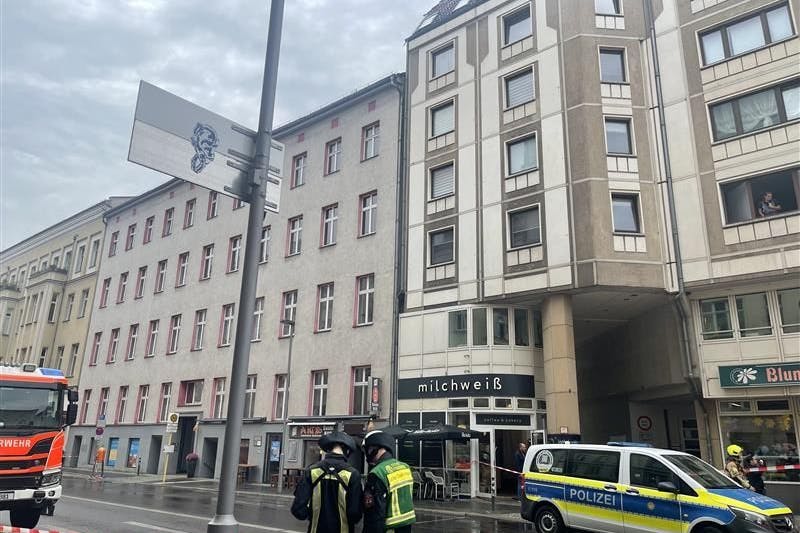 Das Gebäude neben der Dreispitzpassage ist einsturzgefährdet.