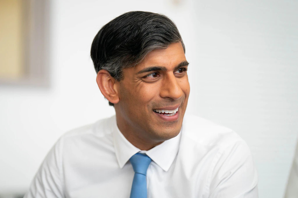 Der ehemalige britische Premierminister Rishi Sunak legte wie viele andere Politiker für seine Amtszeit Blind Trusts auf.