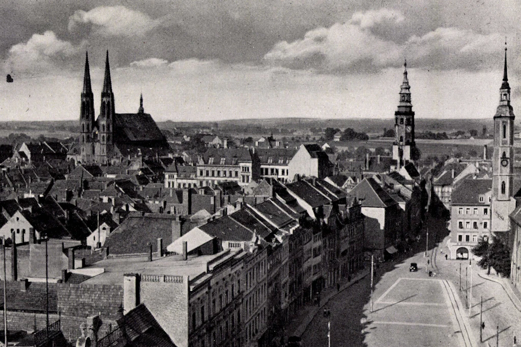 Görlitz, die Stadt in der unser Autor während des zweiten Weltkriegs aufwuchs.