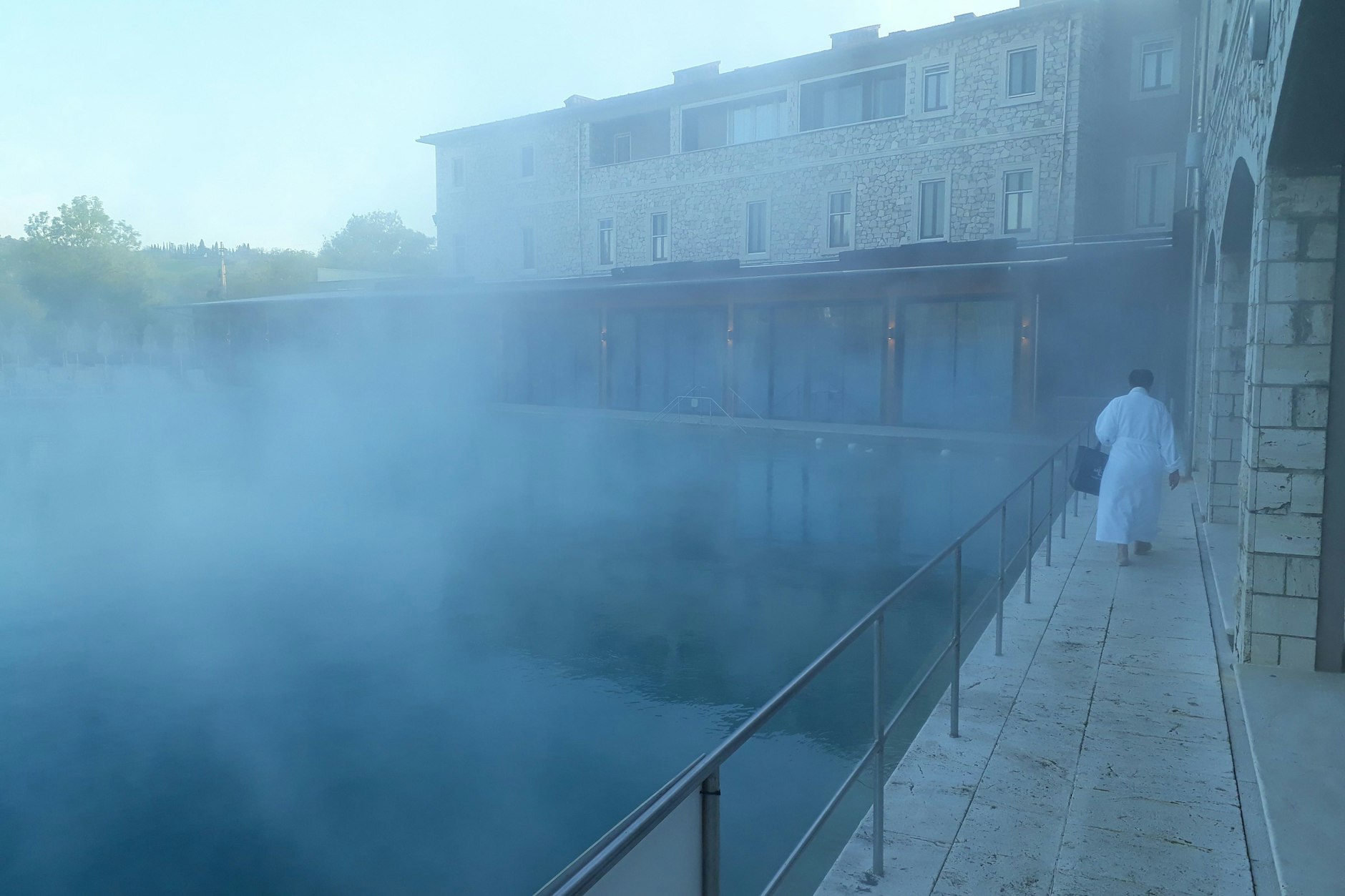 Die schwefelhaltige Heilquelle Terme di Saturnia